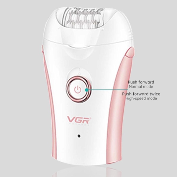 Elektrisk hårfjerning skjønnhetsverktøy Hårfjerning barbermaskin trimmer Pink