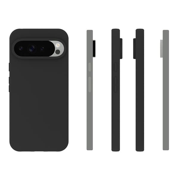 For Google Pixel 10 Pro XL Deksel Mykt TPU-telefondeksel - Sort Black
