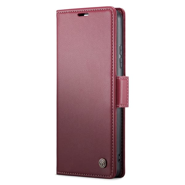 CASEME Retro Lompakkokotelo Xiaomi 14 Red