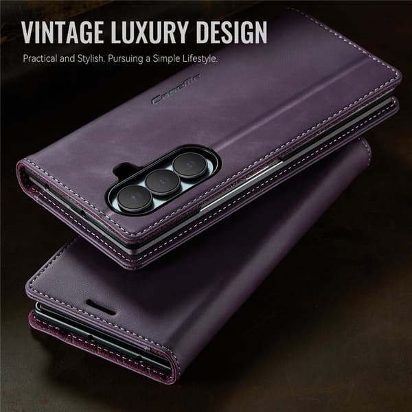 CASEME Telefonplånboksfodral till Samsung Galaxy Z Fold8 Ultra Lila