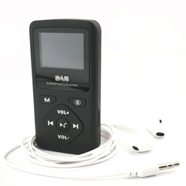 DAB Bluetooth Digital MP3 - afspiller understøtter FM - radio TF - kort White