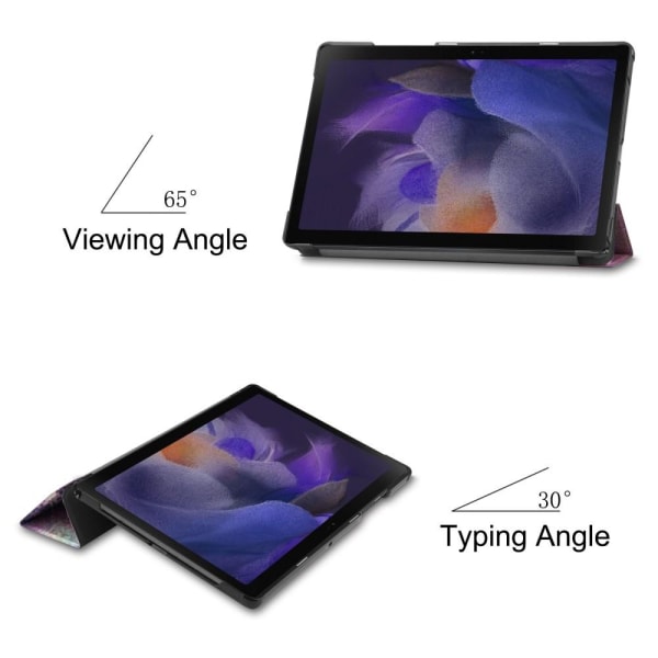 Kolminkertainen telinekotelo Samsung Galaxy Tab A8 10.5" (2021) - Galaxy Multicolor