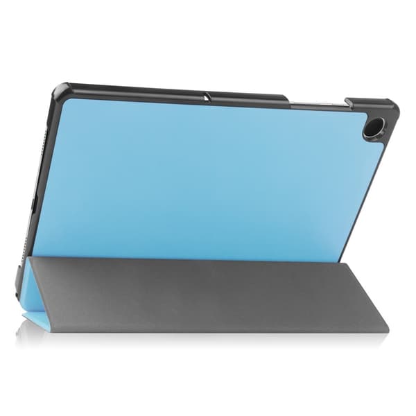 Tri-fold Stativveske for Samsung Galaxy Tab A9 8,7\" Light blue