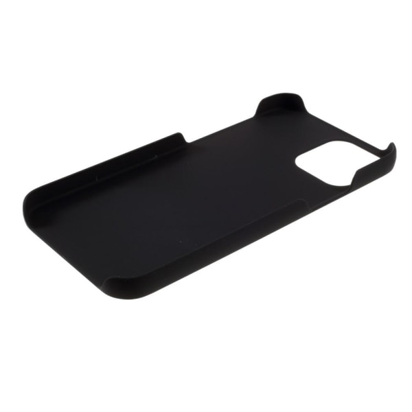 Gummibelagt hårdt pc-cover Beskyttende skal til iPhone 12 Pro Max - Black
