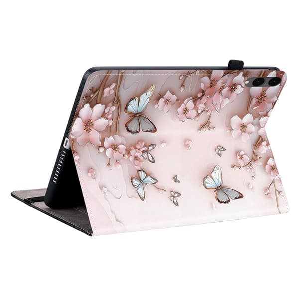 Mønstret nettbrettdeksel til Samsung Galaxy Tab S12+ Pink