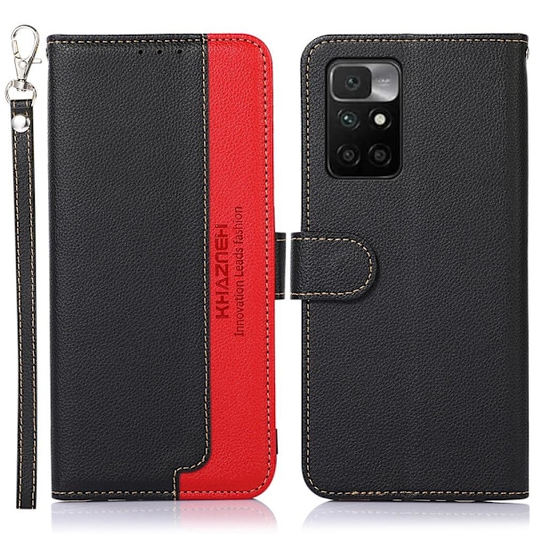 KHAZNEH Xiaomi Redmi 10 Plånboksfodral - Svart Svart