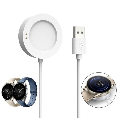 Xiaomi Watch S2 46mm / 42mm laddare Laddningsdocka Vit