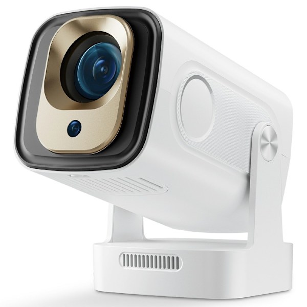 HY260 Pro -projektori 1 Gt + 8 Gt Android 11.0 WiFi6 BT5.4 Kotiteatteri 200 ANSI Lumenia White