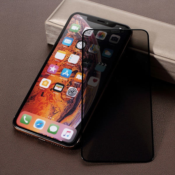 Insynsskydd / Privacy Härdat glas till Iphone X / XS Transparent