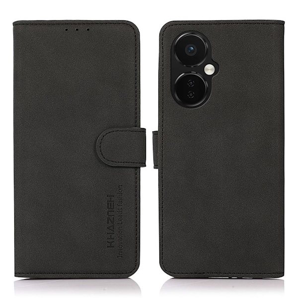 KHAZNEH för OnePlus Nord CE3 5GPlånboksfodral Svart