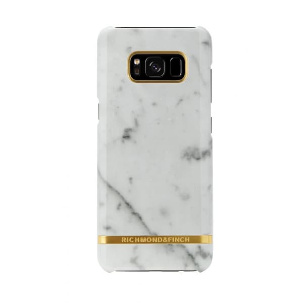 Richmond & Finch Cover til Samsung Galaxy S8 Plus - Hvid Marmor White