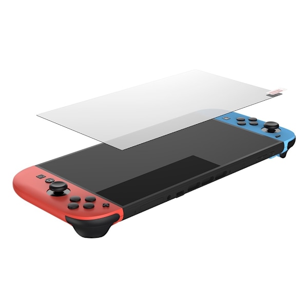 Dobe 2 styck Härdat Glas Skärmskydd Kompatibel med Nintendo Switch 2 Transparent