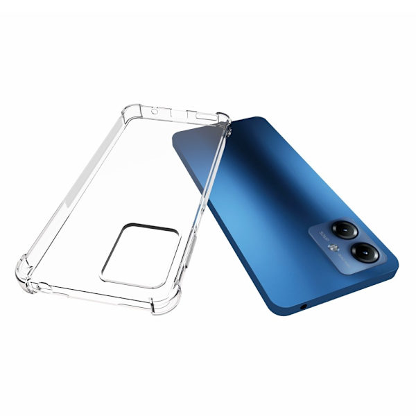 Til Motorola Moto G14 Ultra Tynd Blød TPU Transparent