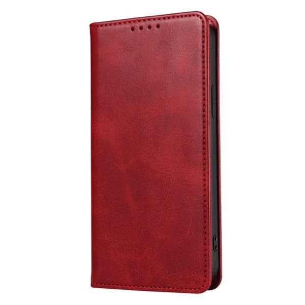 Lompakkoteline puhelimen kotelo iPhone 15 Pro Cell Cell Cell - Punainen Red
