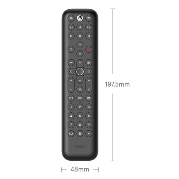 Media Remote Xbox Series X/S Xbox One Infraröd fjärrkontroll Svart