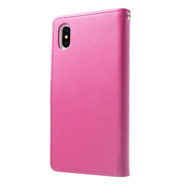 Mercury GOOSPERY Rich Diary till iPhone XS Max - Rose