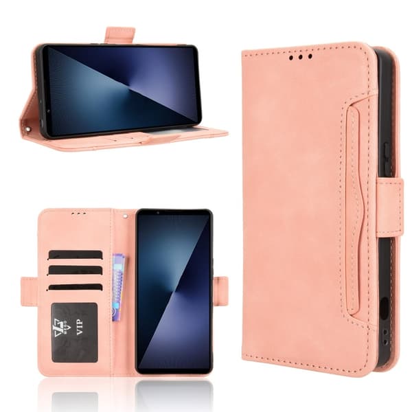 Pung etui Cover Cover til Sony Xperia 1 VII Pink