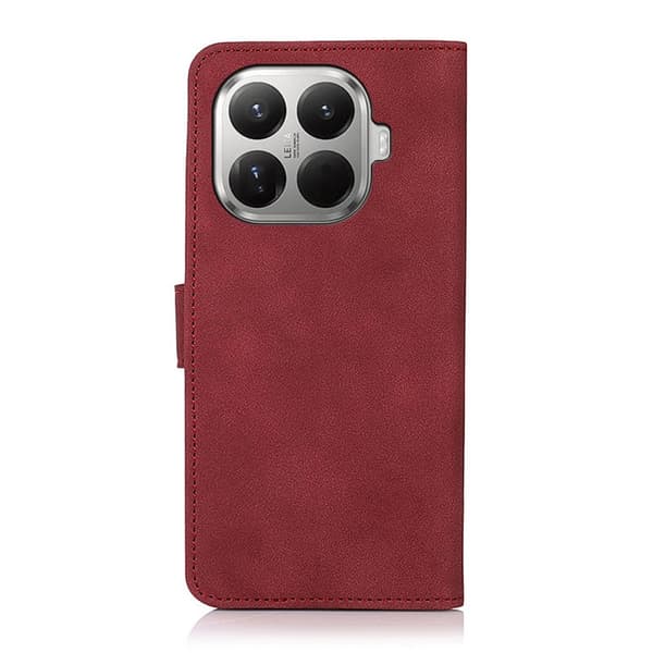 KHAZNEH Till Xiaomi 17T Pro Plånboksfodral Röd