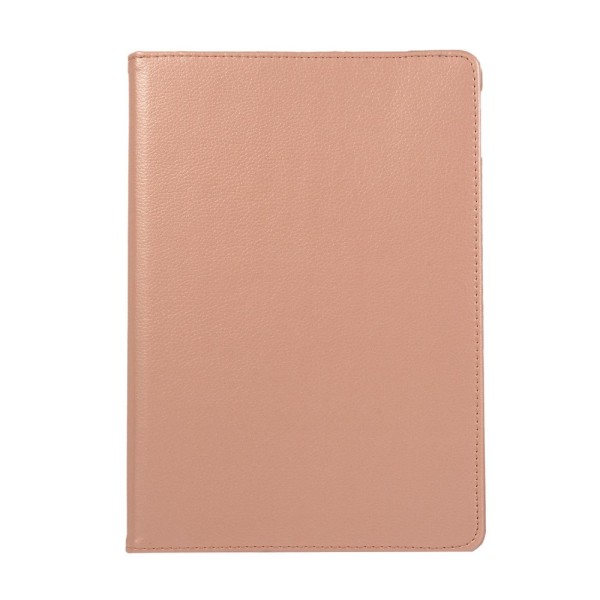 Apple iPad 10.2 2021/2020/2019 Litchi Teksturtaske - Rosaguld Pink