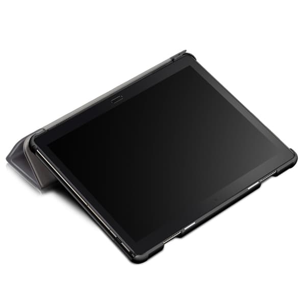 Tri - fold Stand Kansi - Lenovo Tab P10 - Harmaa Grey