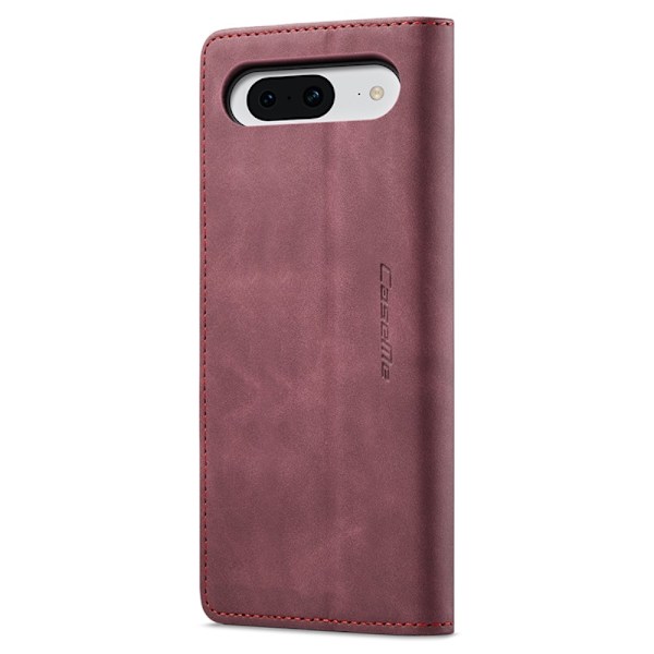 CASEME Retro Lompakkokotelo Pixel 8a Red