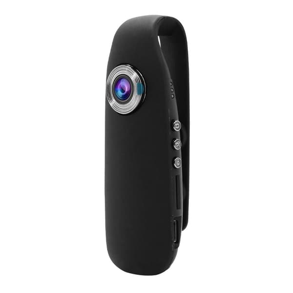 Mini Body Camera 1080P HD Loop Videoopptaker inkl. 32GB SD-kort Black