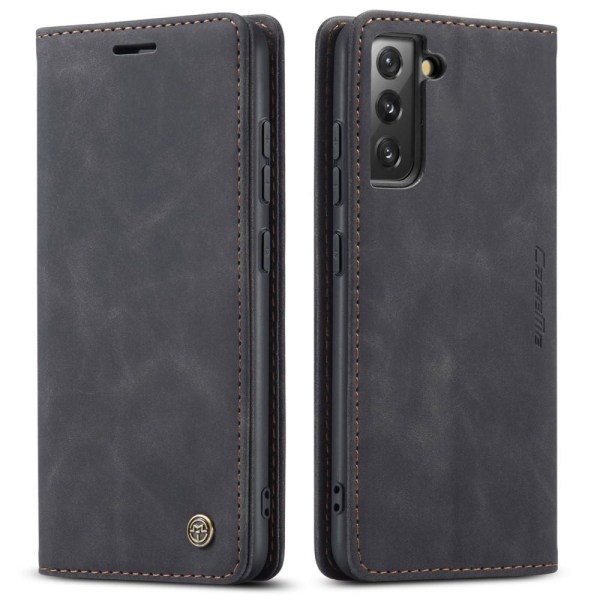 CASEME Retro Pung Taske til Samsung Galaxy S22 - Sort Black