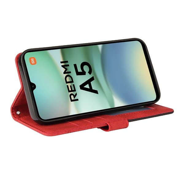 KT Lommebok-deksel til Xiaomi Redmi A5 4G Red