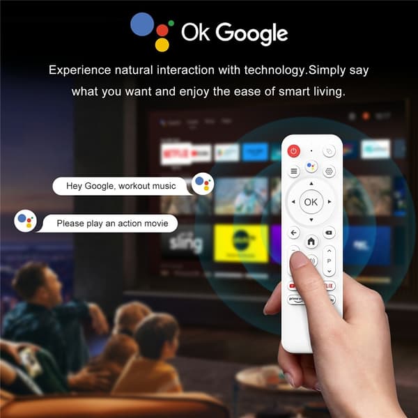 H96 MAX M1 Plus 8K Android TV -boksi 4+32GB WiFi6 BT5.4 Ääniavustaja Mediasoitin White