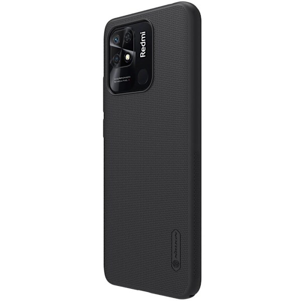 NILLKIN Xiaomi Redmi 10C Frostat skal hårt - Svart Svart