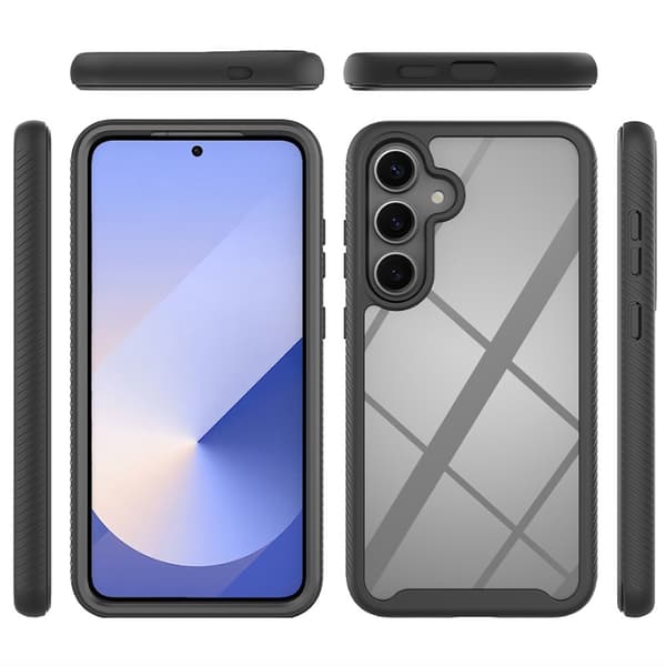 Telefoncover til Samsung Galaxy S25+ i stødsikker 2-i-1 PC og TPU Black