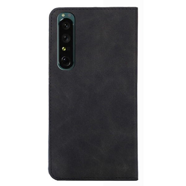 Til Sony Xperia 1 IV Cover Pung - Sort Black