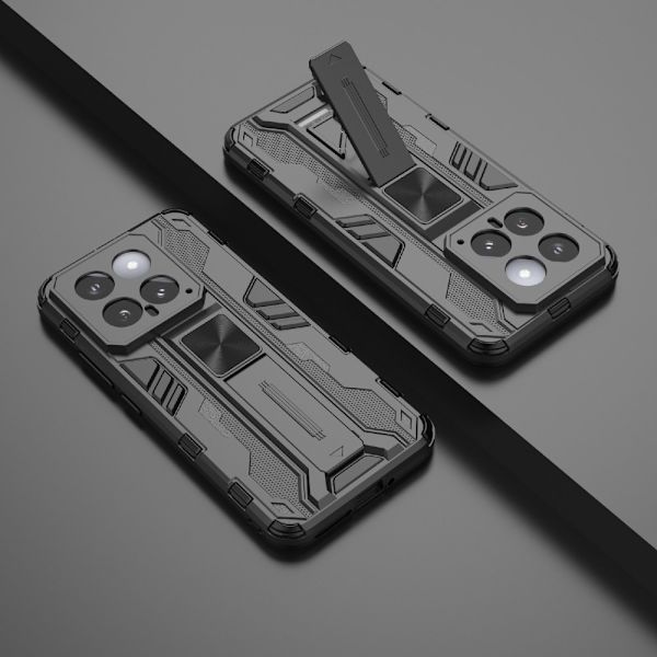 Deksel for Xiaomi 14 med stativ Transparent