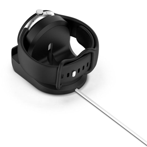 För Google Pixel Watch Laddningsställ Laddningshållare Svart