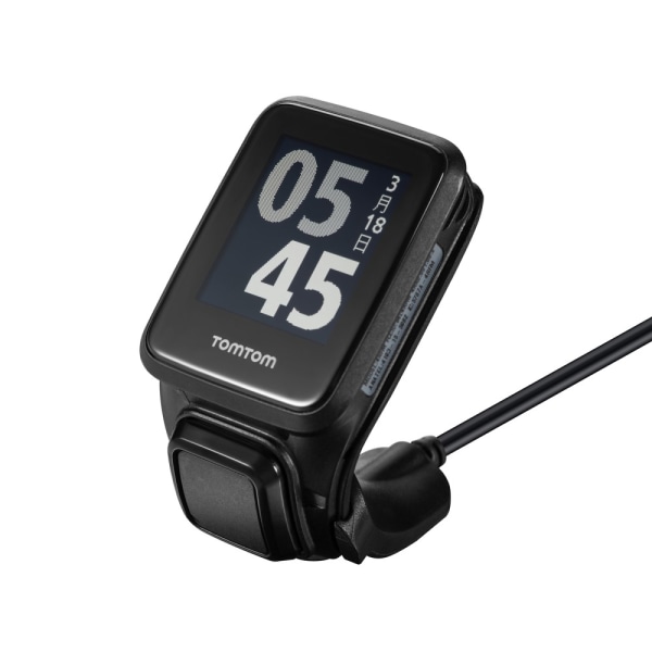 TomTom Adventurer / Golfer 2 / Runner 2 & 3 / Spark USB Laddningskabel Svart