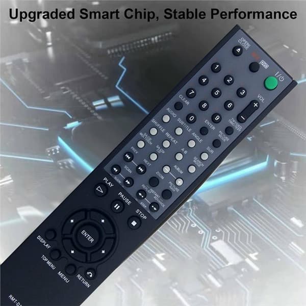 Vaihtokaukosäädin Sony DVD -laitteelle (malli RMT-D171A) Black