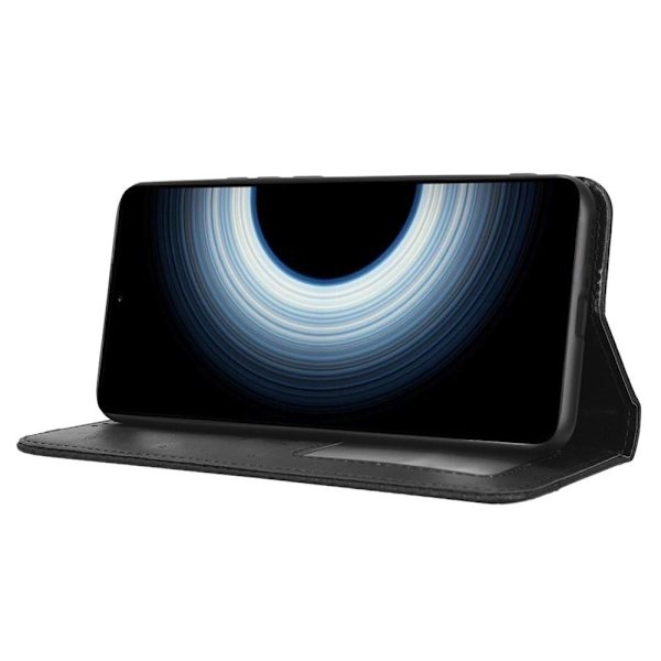 Lompakkoteline puhelinkotelo Xiaomi 12T Pro/Xiaomi 12T - Musta Black