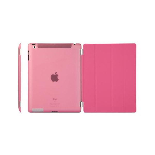 Cover iPad (2017) /iPad Air + back case in hard plastic Hot Pink