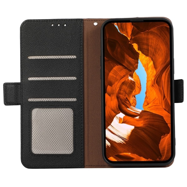 ABEEL For OnePlus Nord 4 Etui Lommebok Deksel Telefonveske RFID Blokkering Black