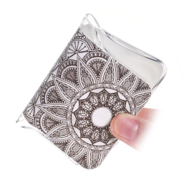 MTK Samsung Galaxy A70 TPU Marmor - Style B Svart