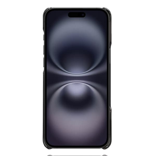 KSQ Kuori korttipaikalla iPhone Air Musta Black