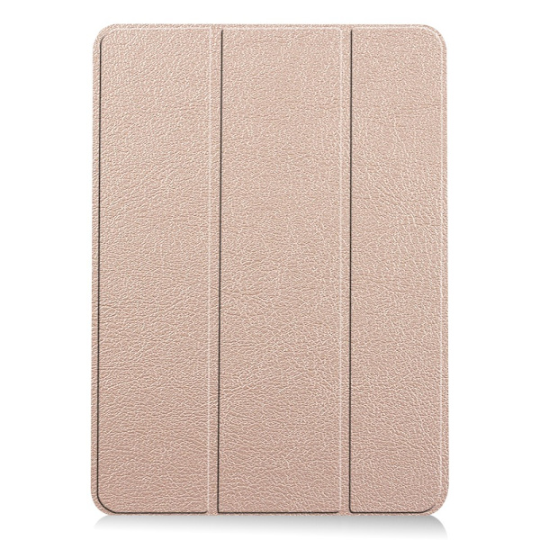 Till iPad Air 11 (2024) Slim fit tri-fold fodral - Guld Guld