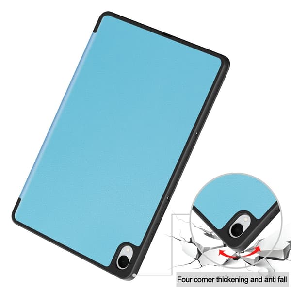 Trifoldet stativ Smart Taske til Samsung Galaxy Tab S11 Light blue