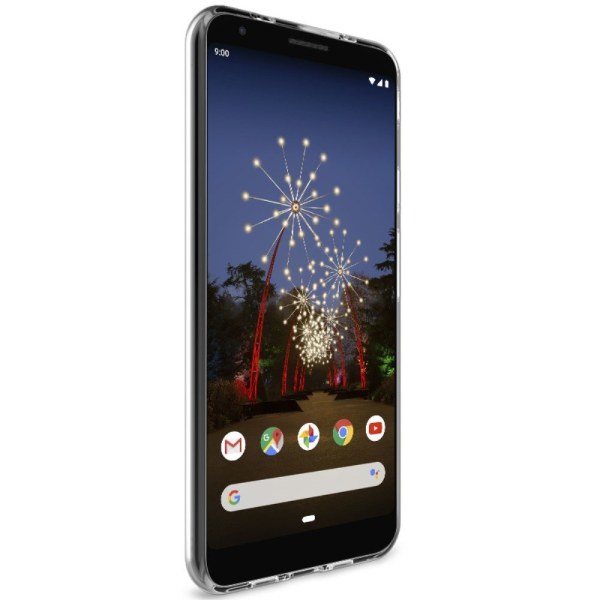 IMAK UX-5 Series TPU Mobiltelefoncover til Google Pixel 3a XL Transparent