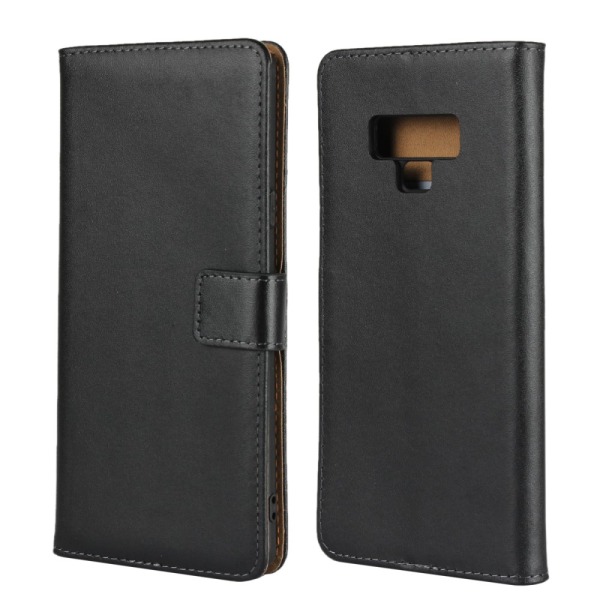 Wallet Stand Case for Samsung Galaxy Note 9 - Black Black