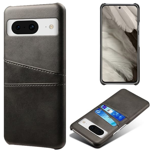 Google Pixel 8a KSQ - kotelo korttipaikalla Black