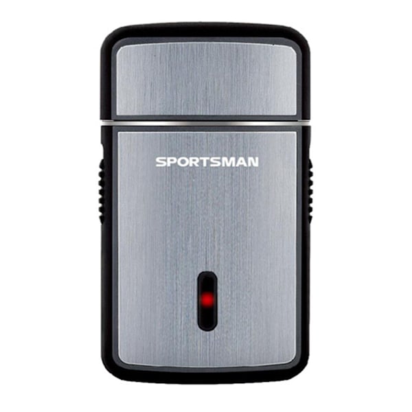SPORTSMAN 2 i 1 mini Sladdlös Rakapparat USB Uppladdningsbar Elektrisk Trimmer Svart