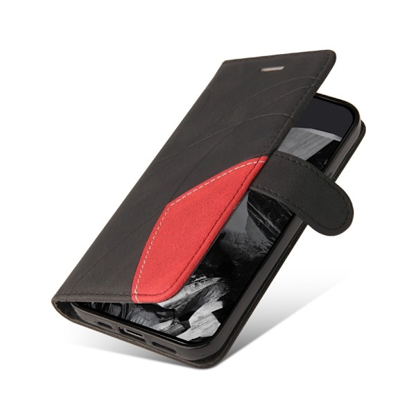 Til Google Pixel 9 Pro XL KT-serie-1 dobbeltfarve etui Black