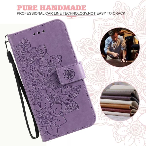 Xiaomi 17T Lompakkokotelo Mandala Purple