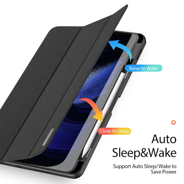 DUX DUCIS Trifoldet stativ til Xiaomi Pad 6/Pad 6 Pro - Sort Black